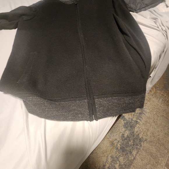 Calvin Klein Charcoal and Black Knit Sweater - Picture 1 of 5
